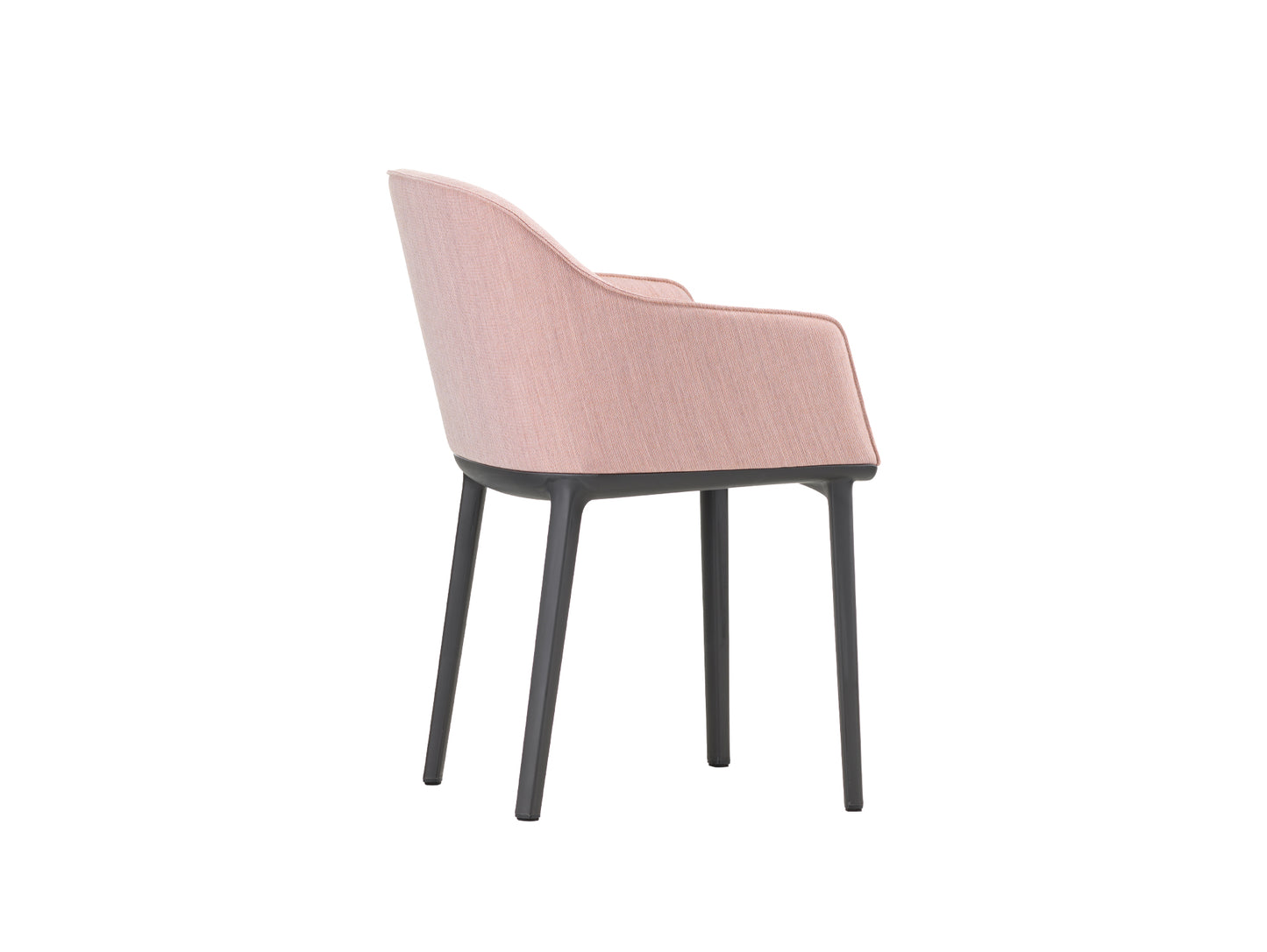 Softshell Chair by Vitra - Tress Pale Rose Melange 05 (F80)