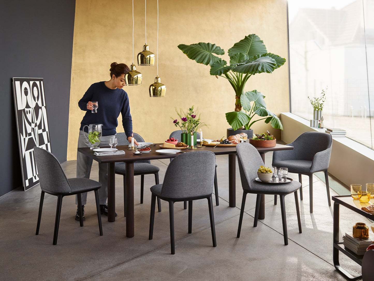 Softshell Side Chair by Vitra 