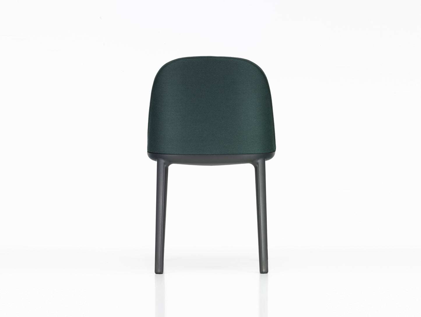 Softshell Side Chair by Vitra - Aura Hunger Green 07 (F100)