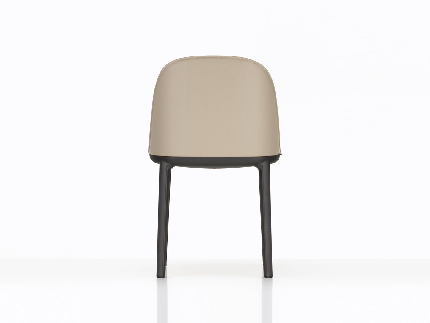 Softshell Side Chair by Vitra - Leather Clay 73 (L20)