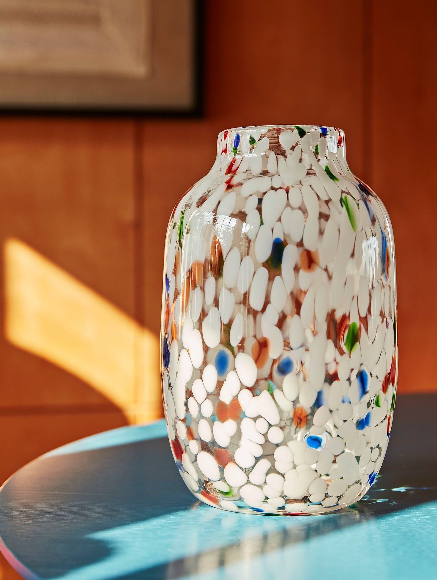 White Dot Splash Vase by HAY