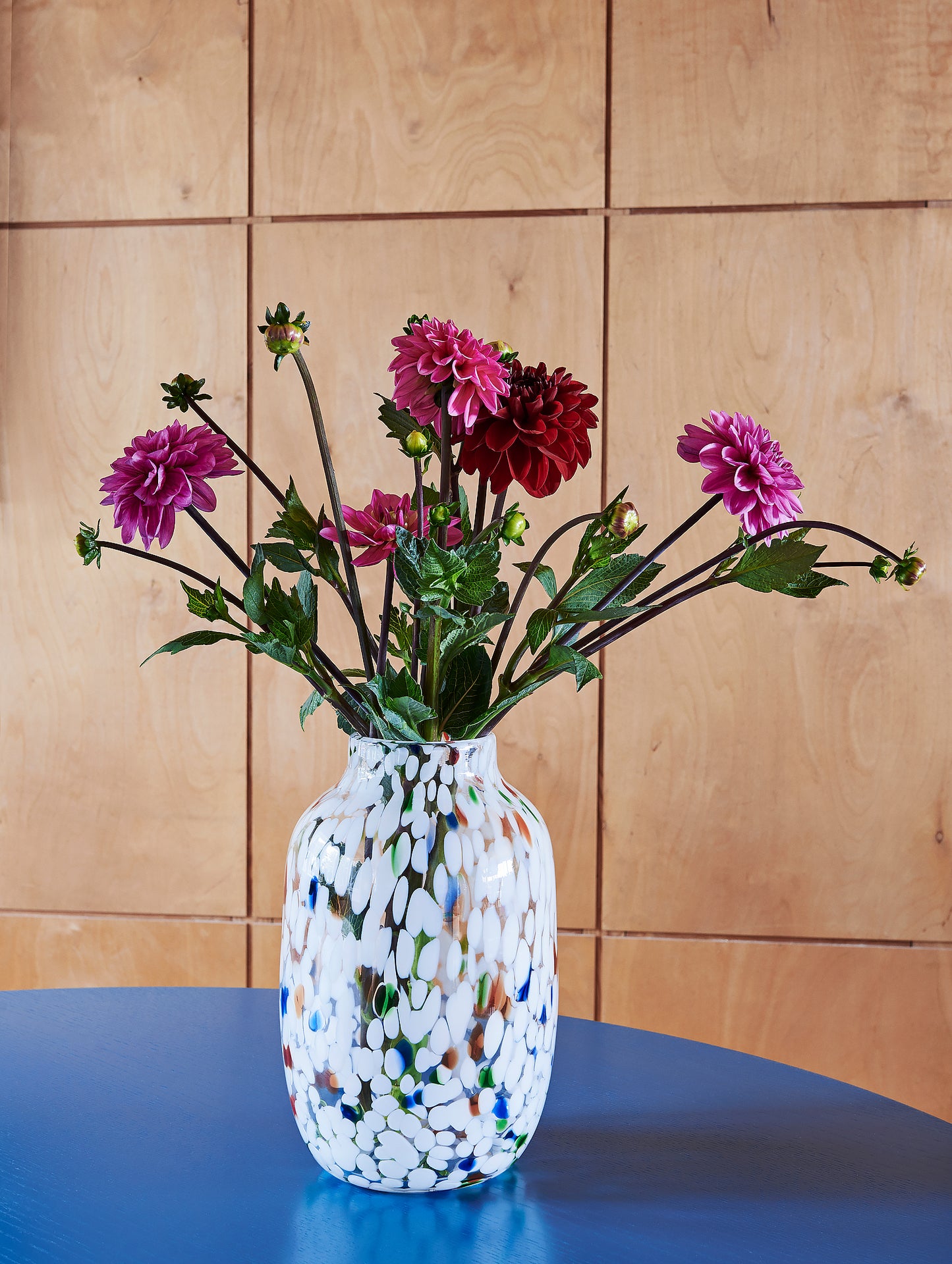 White Dot Splash Vase by HAY