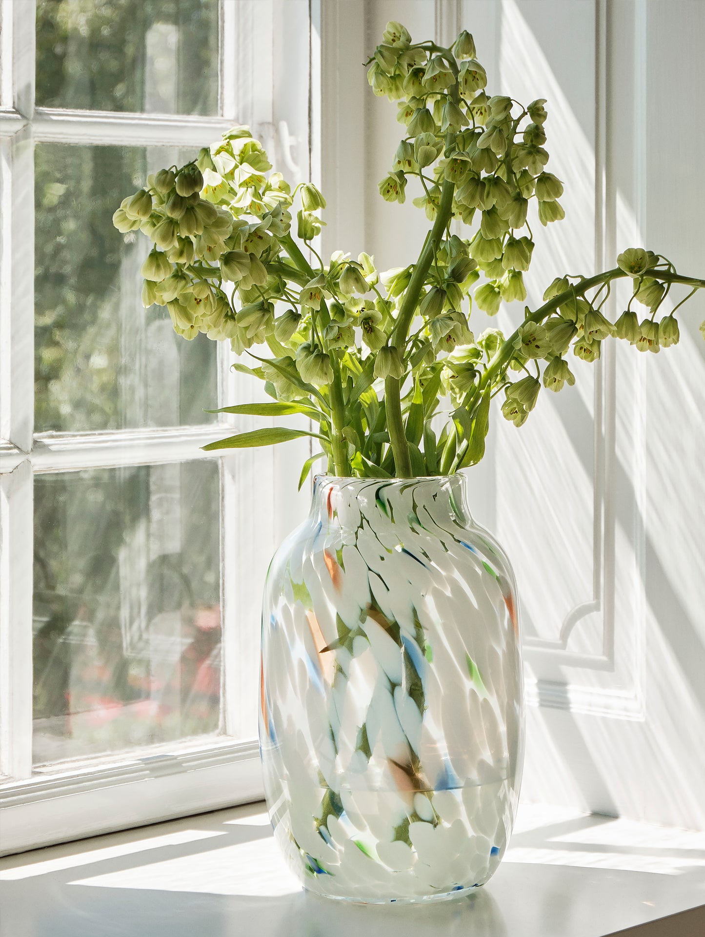 White Dot Splash Vase by HAY