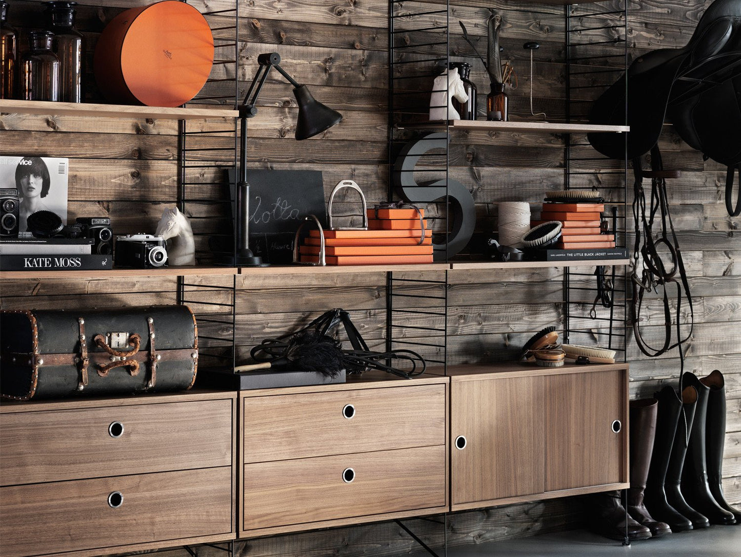 String System Chest with 2 Drawers