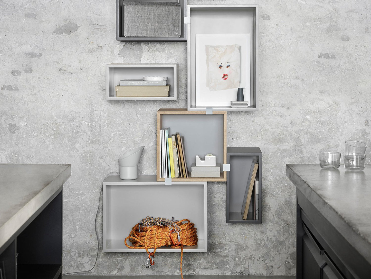 Stacked Shelf System 2.0 by Muuto