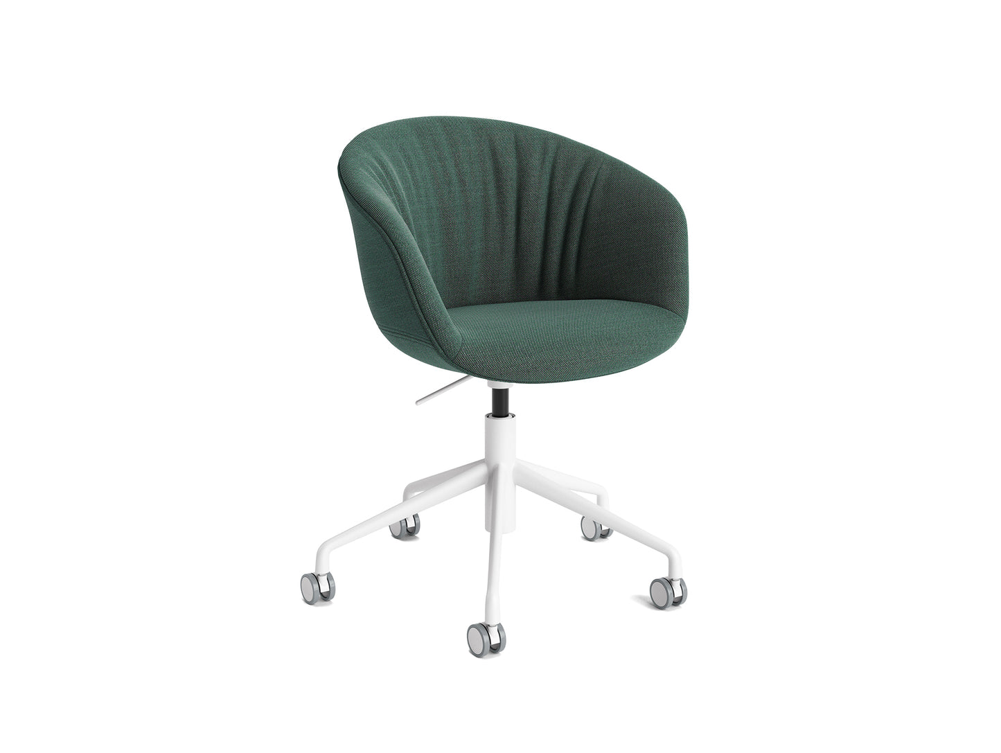 About A Chair AAC 53 Soft by HAY - Steelcut Trio 3 966/ White Powder Coated Aluminium