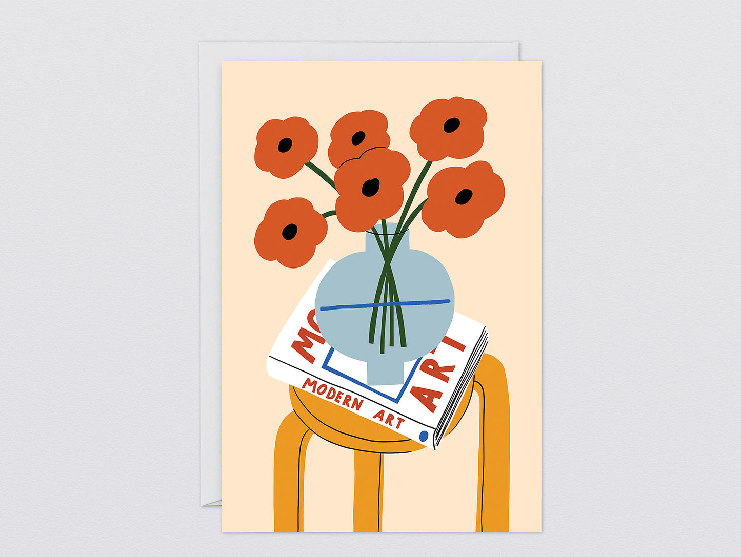 'Still Life' Art Card by Wrap Stationery