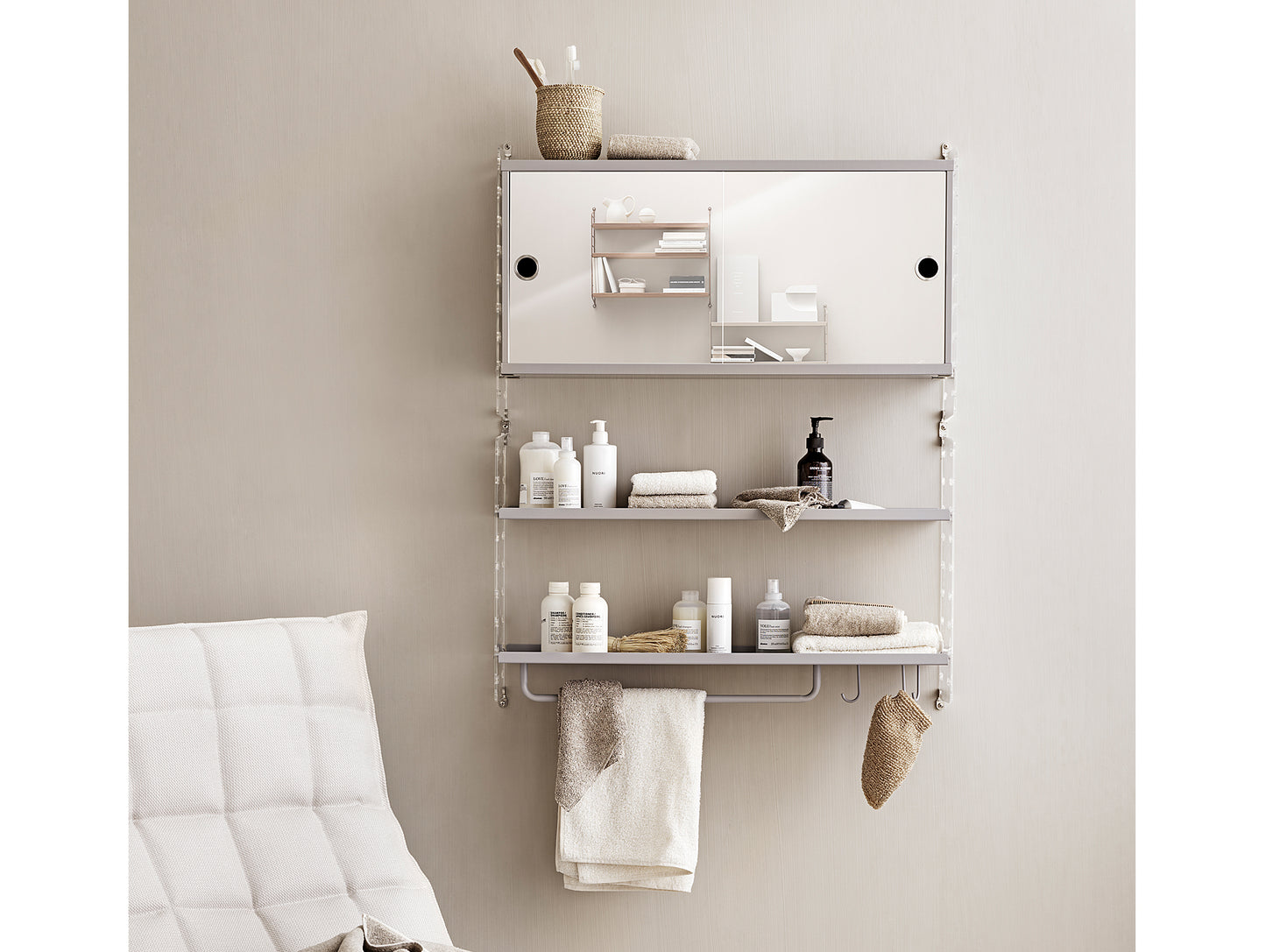 String System Mirror Cabinet by String