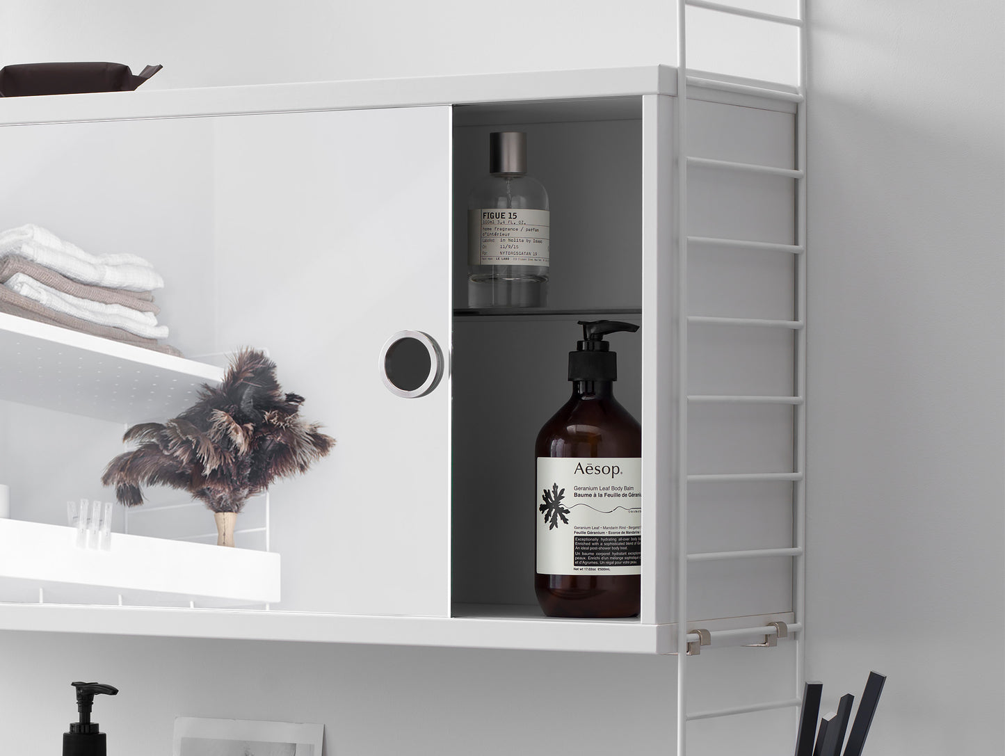 String System Mirror Cabinet by String