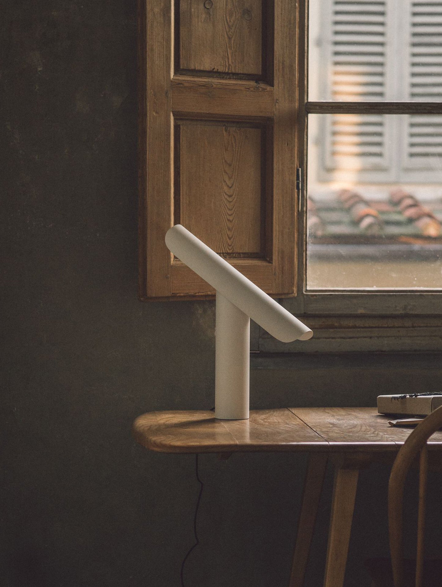 T Lamp by Frama - White Powder Coated Steel