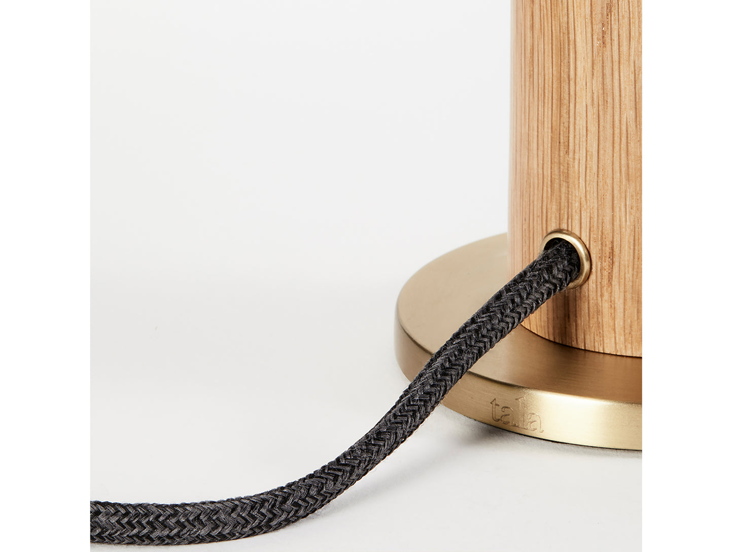 Oak Knuckle Table Lamp by Tala