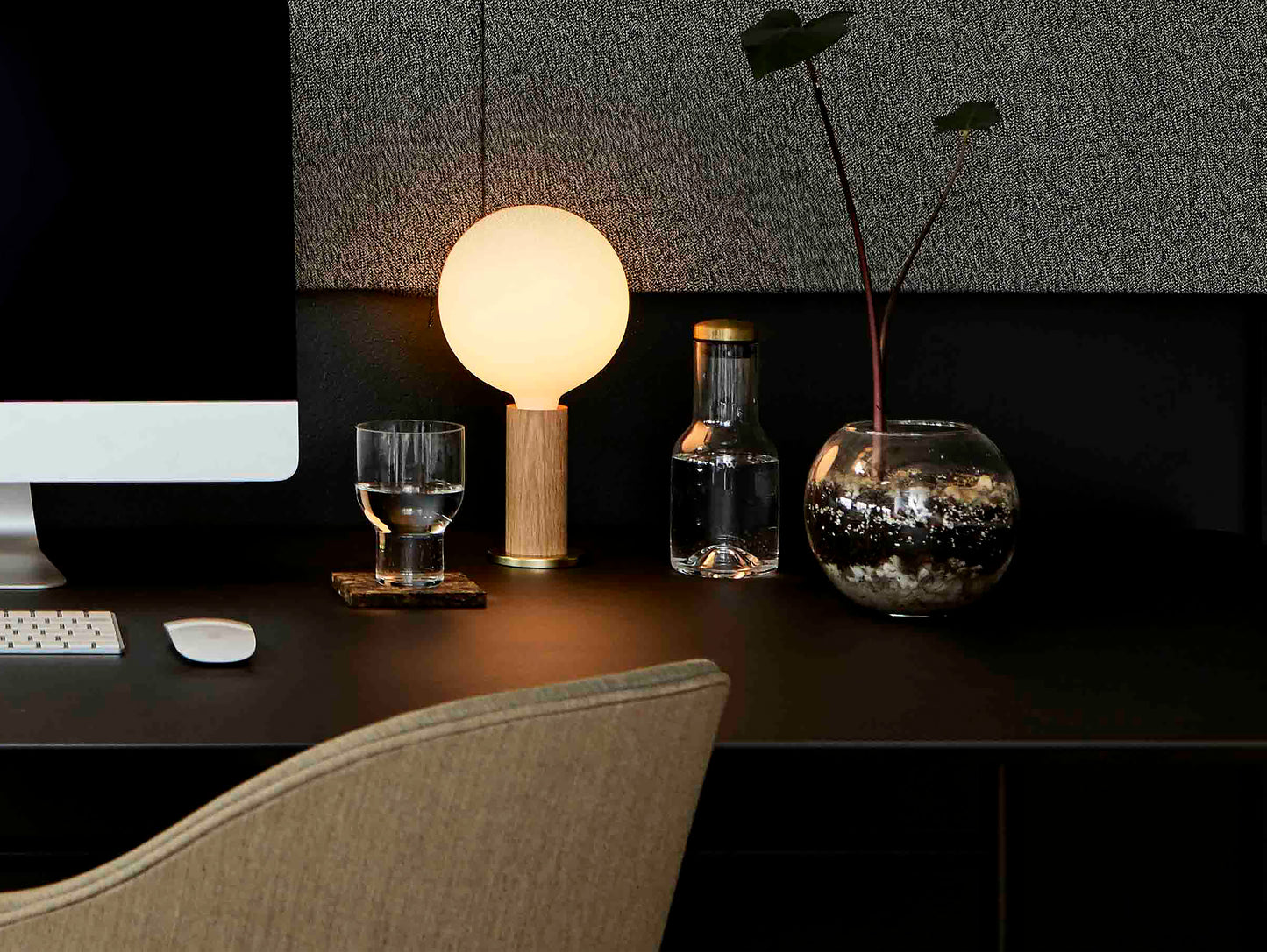 Oak Knuckle Table Lamp by Tala