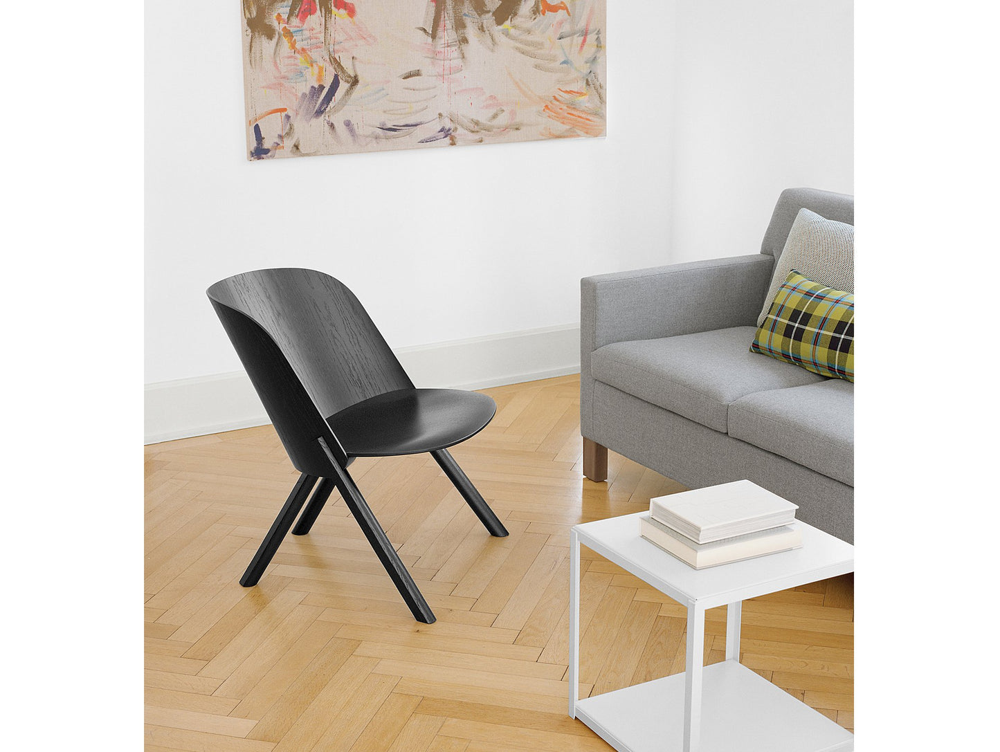 Black That Lounge Chair by e15