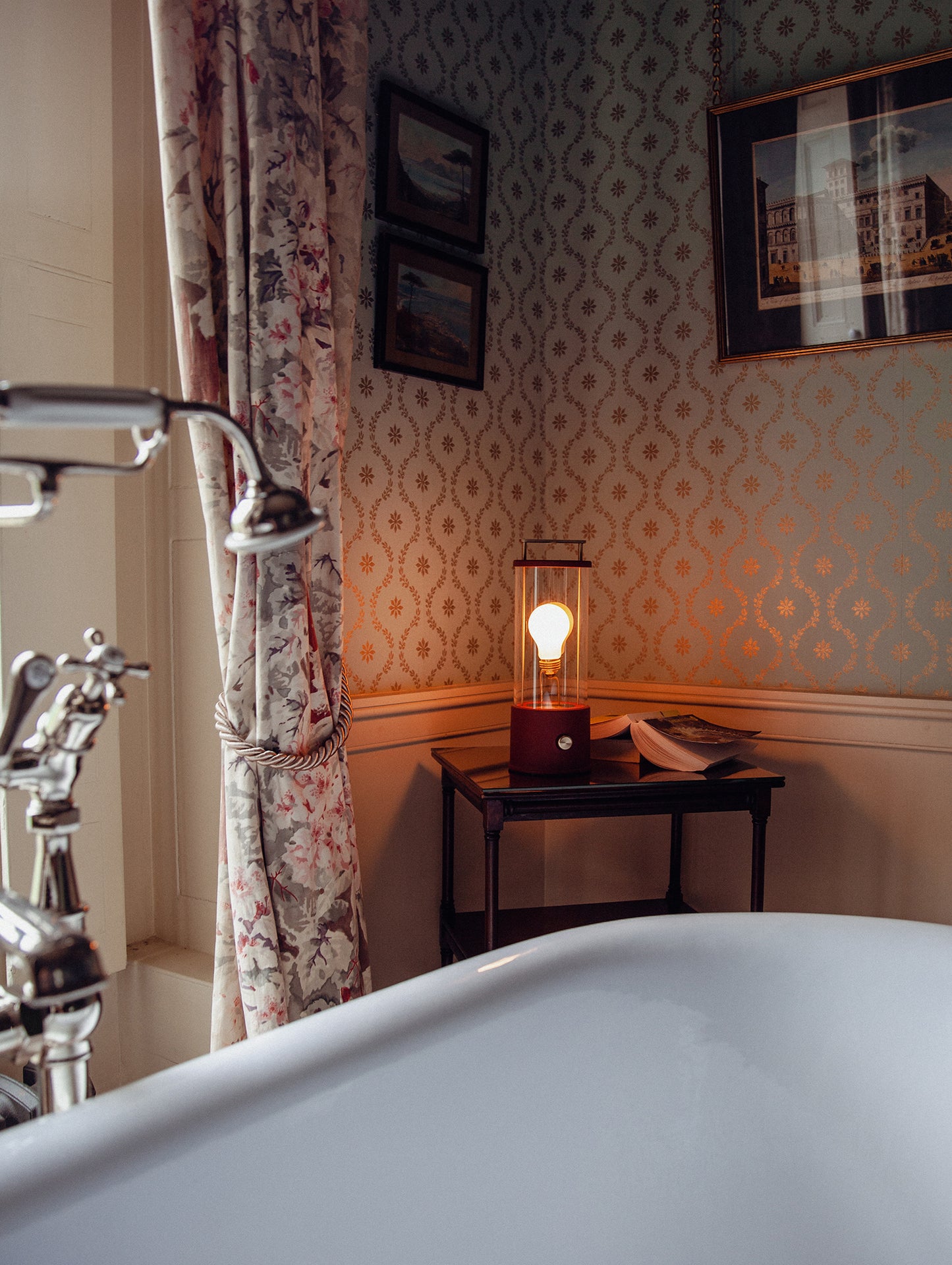 The Muse Portable Lamp in Pomona Red by Tala