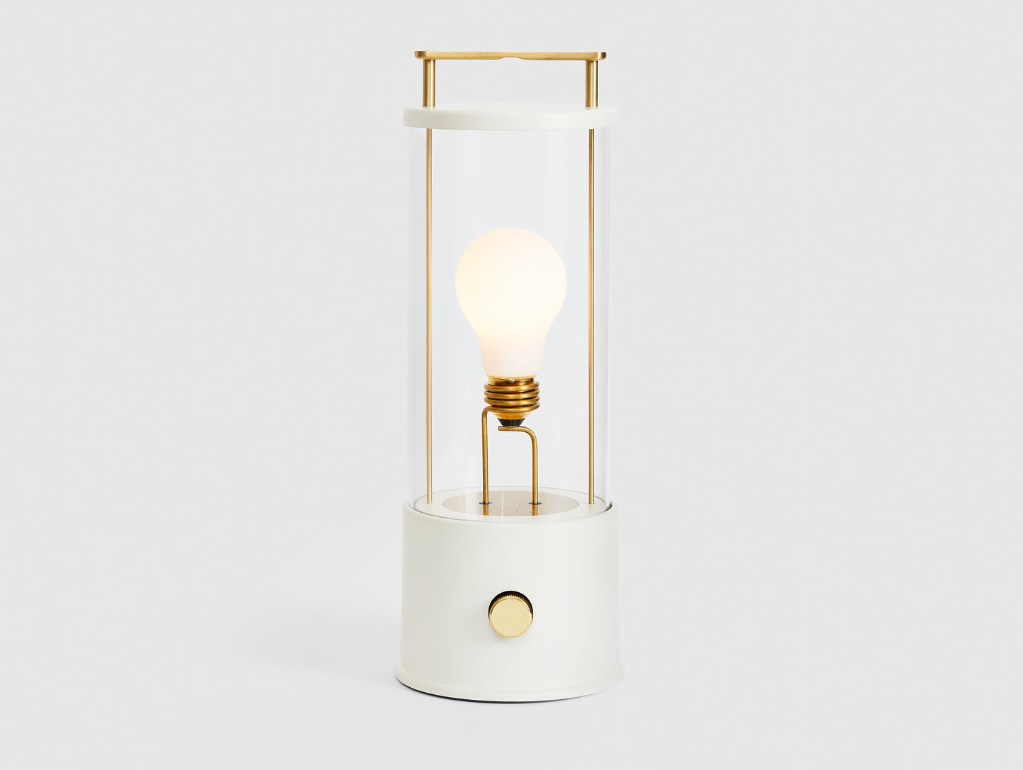 The Muse Portable Lamp in Candlenut White by Tala