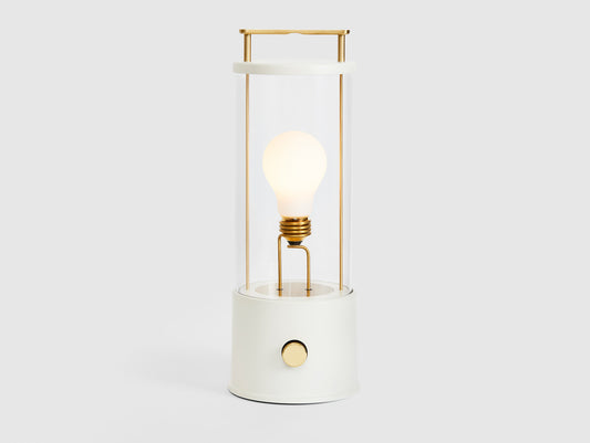 The Muse Portable Lamp in Candlenut White by Tala