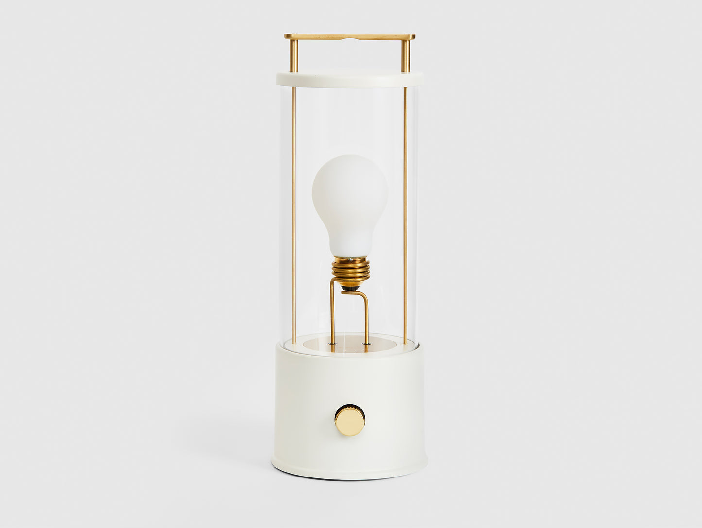 The Muse Portable Lamp in Candlenut White by Tala