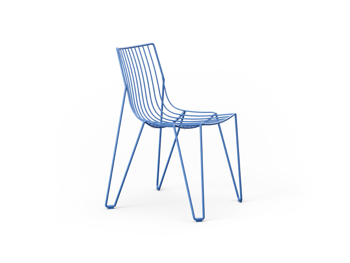 Massproductions Tio Chair in Overseas Blue