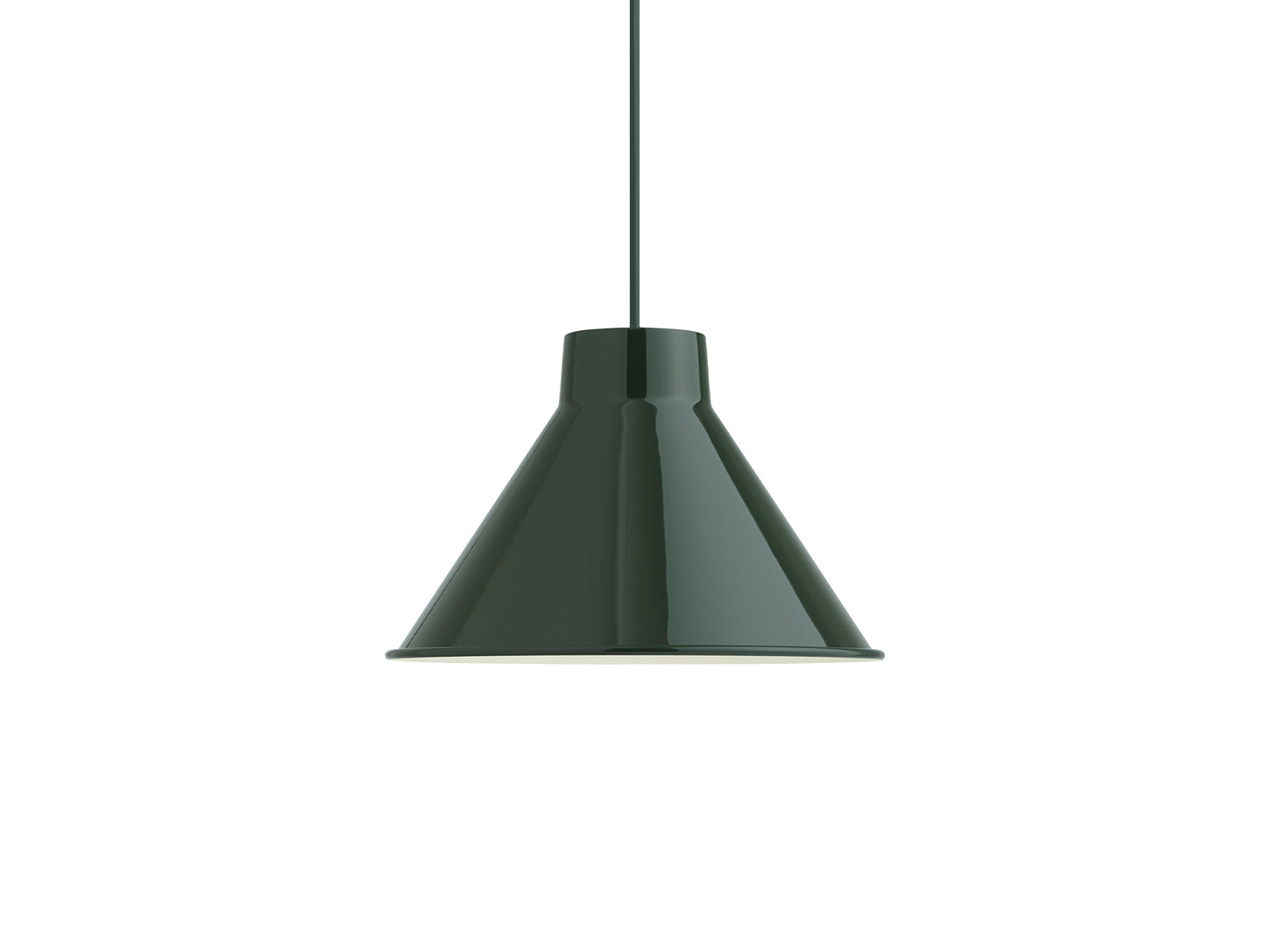 Top Pendant Lamp by Muuto - Diameter 28 cm / Dark Green Colour