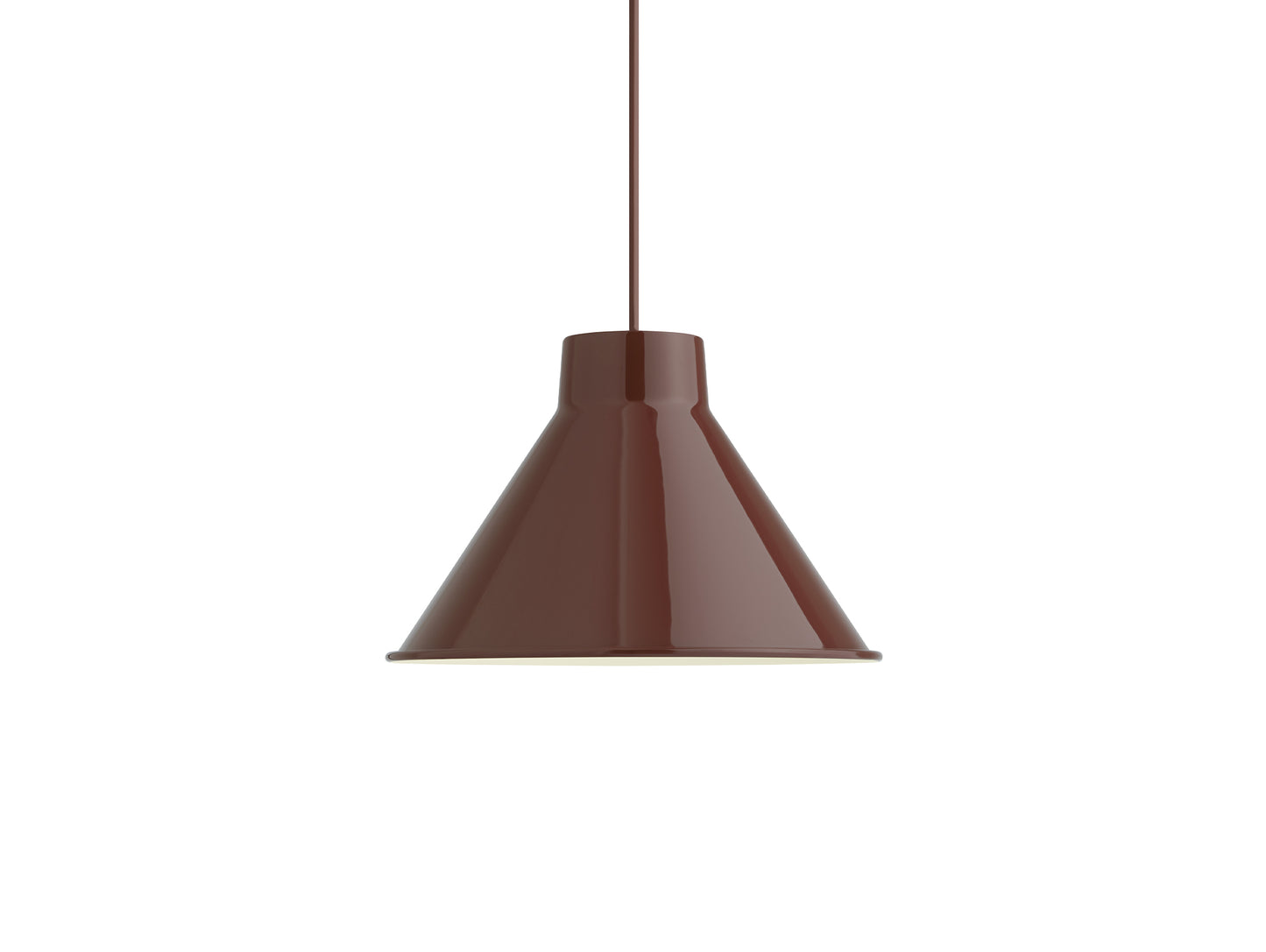 Top Pendant Lamp by Muuto - Diameter 28 cm / Deep Red