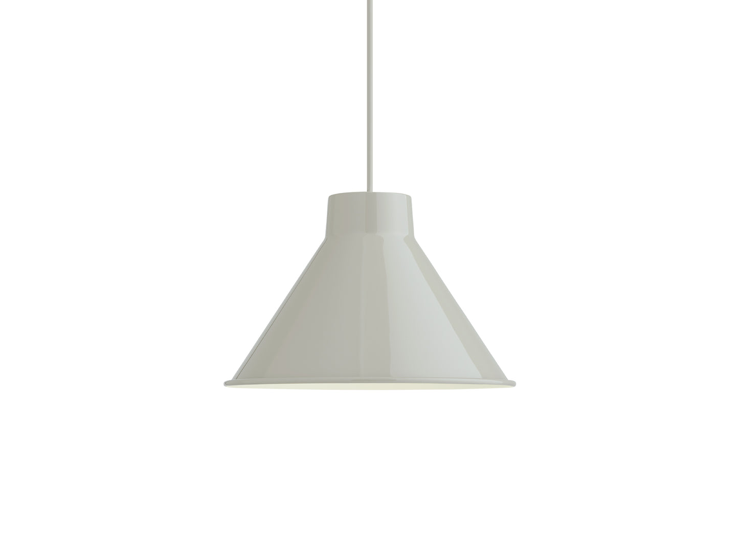Top Pendant Lamp by Muuto - Diameter 28 cm / Grey