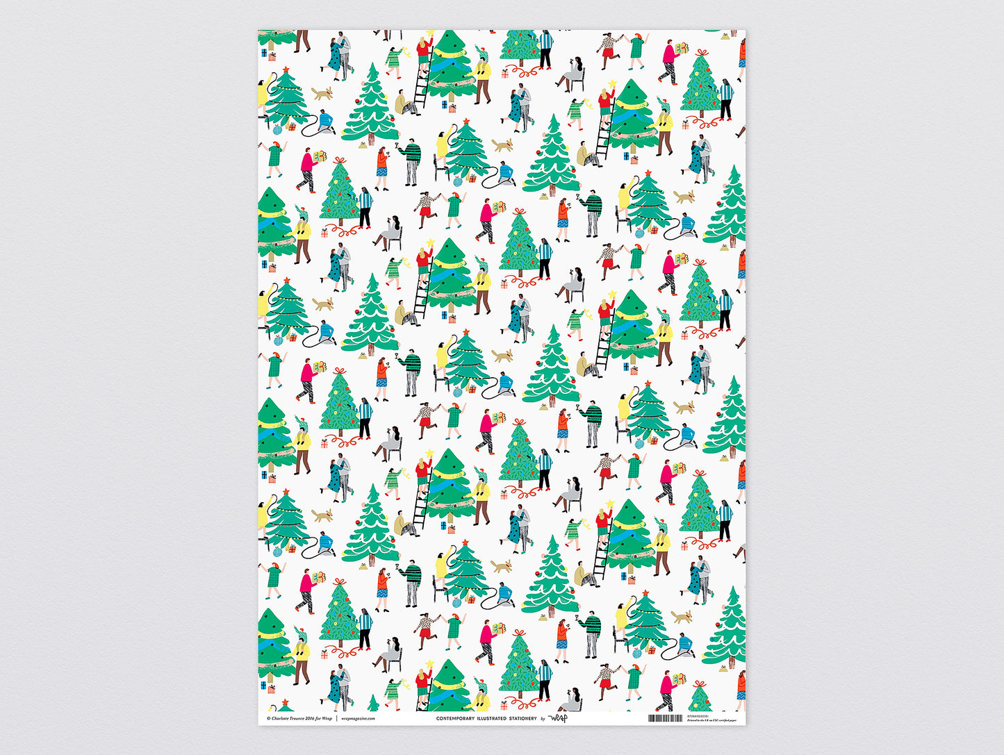'Tree Decorating' paper by Wrap