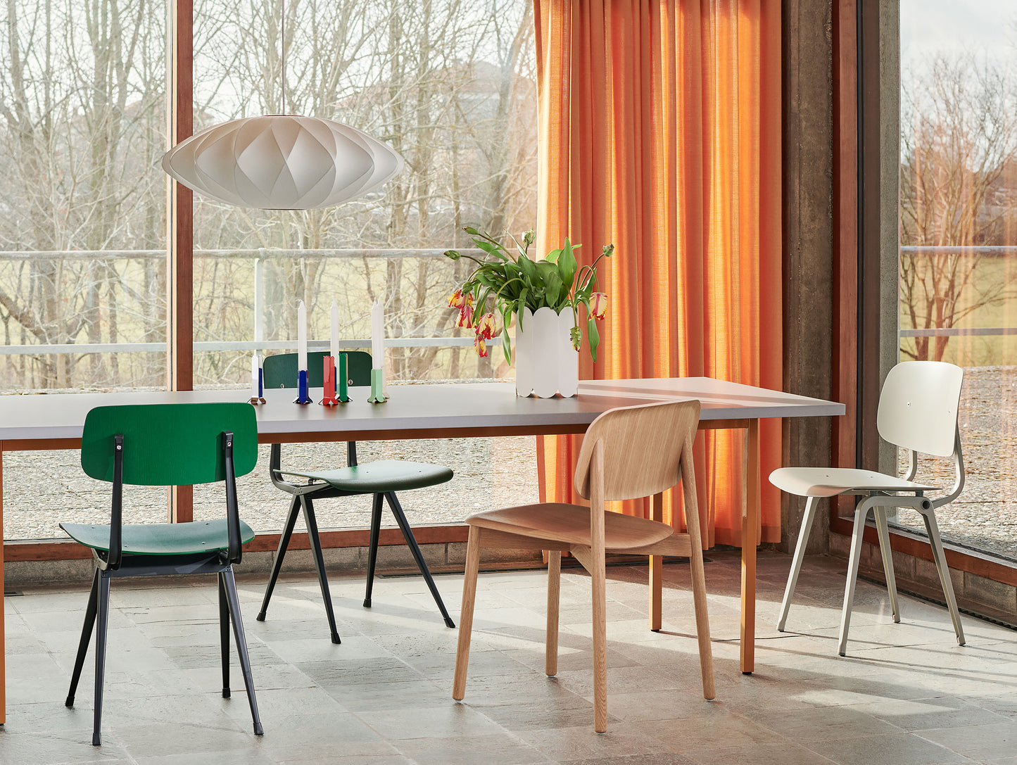Two-Colour Table by HAY