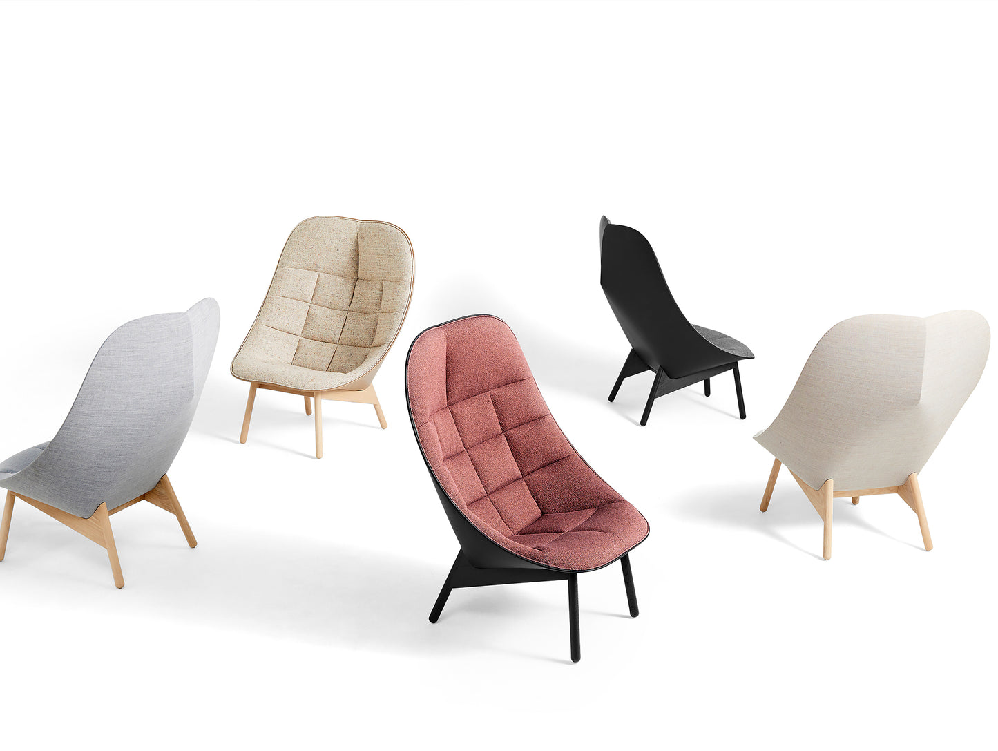 Uchiwa Quilted Lounge Chair