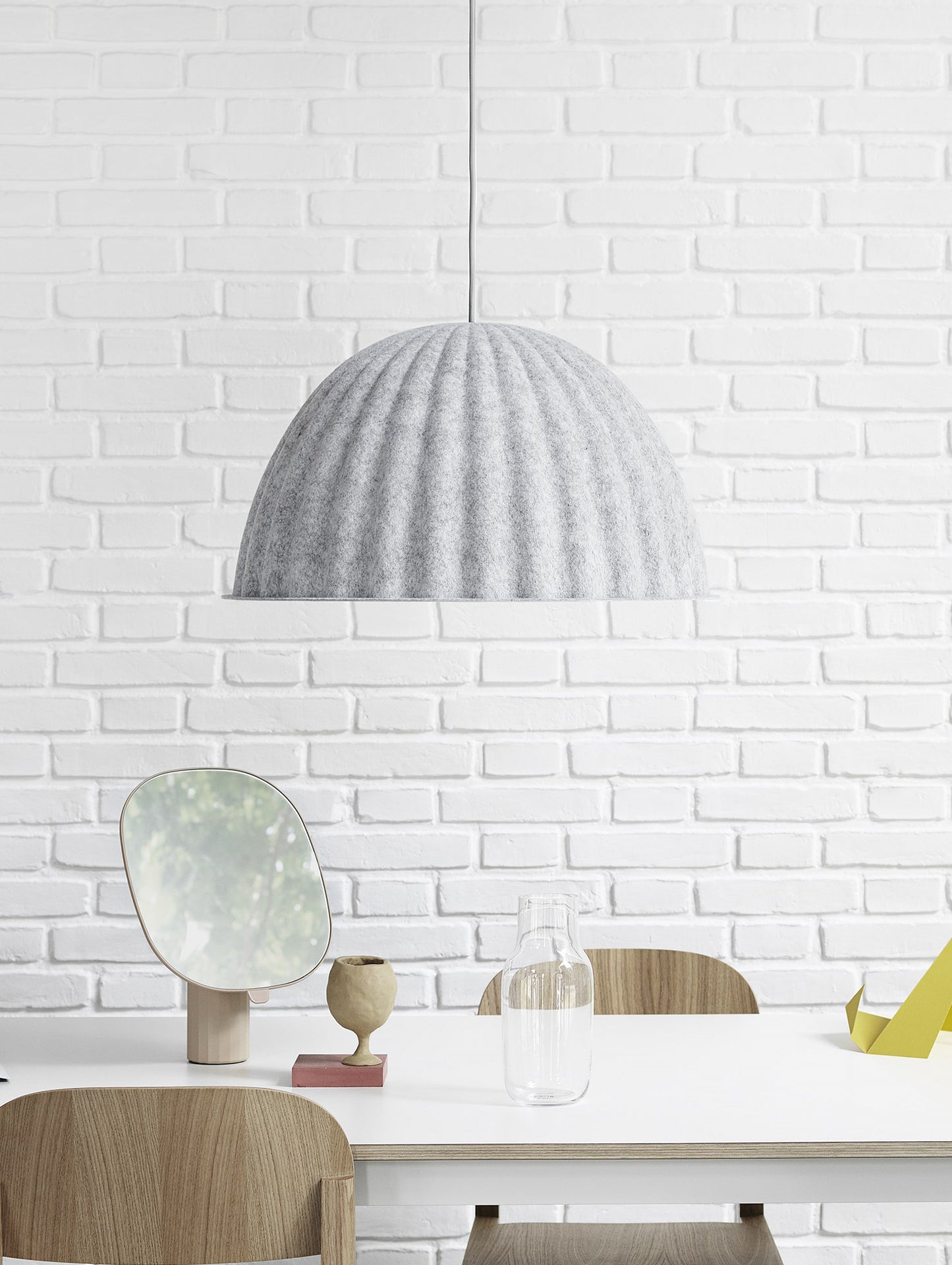 Muuto Under the Bell Pendant Light - White 82 cm