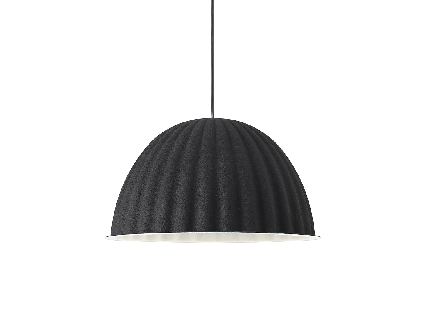 Muuto Under the Bell Pendant Light - Black 55 cm