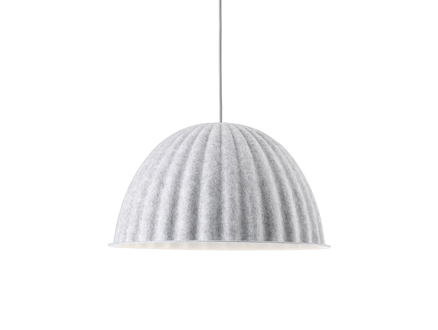 Muuto Under the Bell Pendant Light - White Melange 55 cm