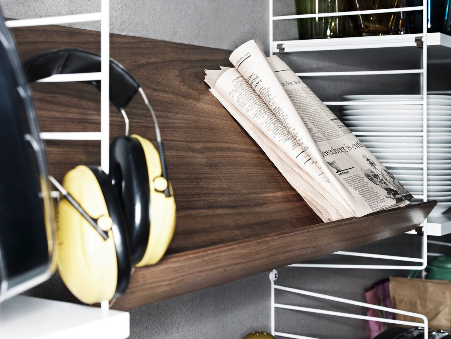 String System Magazine Shelf