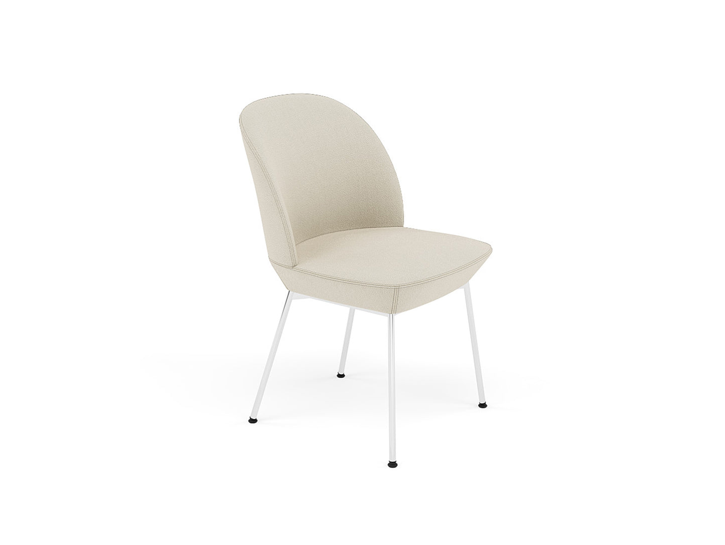 Oslo Side Chair by Muuto - Vidar 146 / Chrome Base