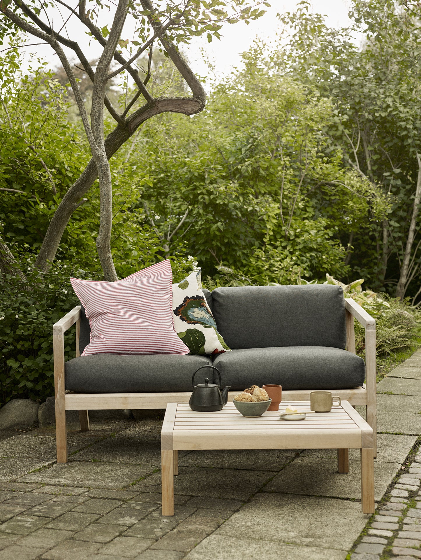 Virkelyst 2-Seater Sofa by Skagerak - Charcoal