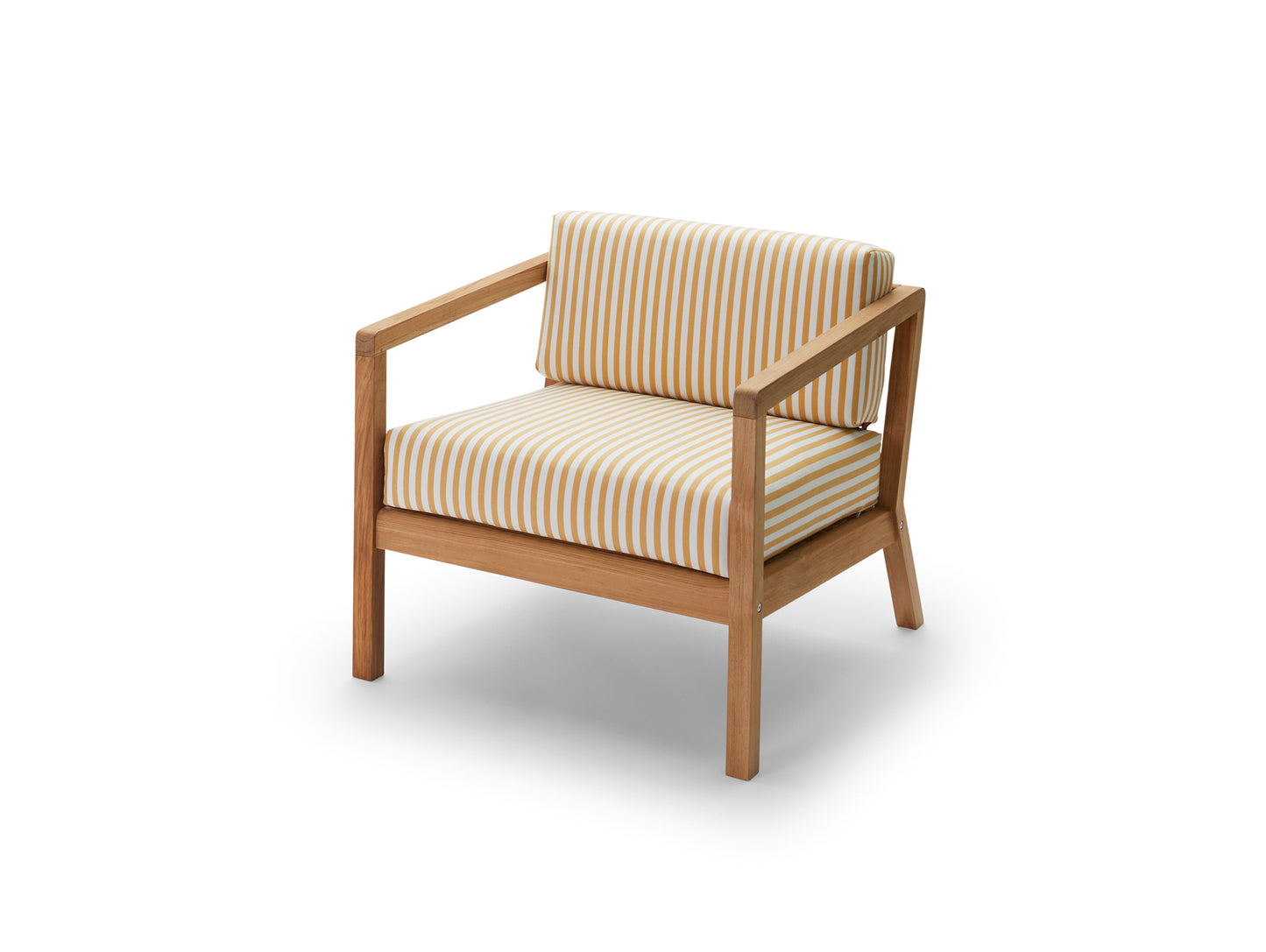 Virkelyst Chair by Skagerak - Golden Yellow Stripe