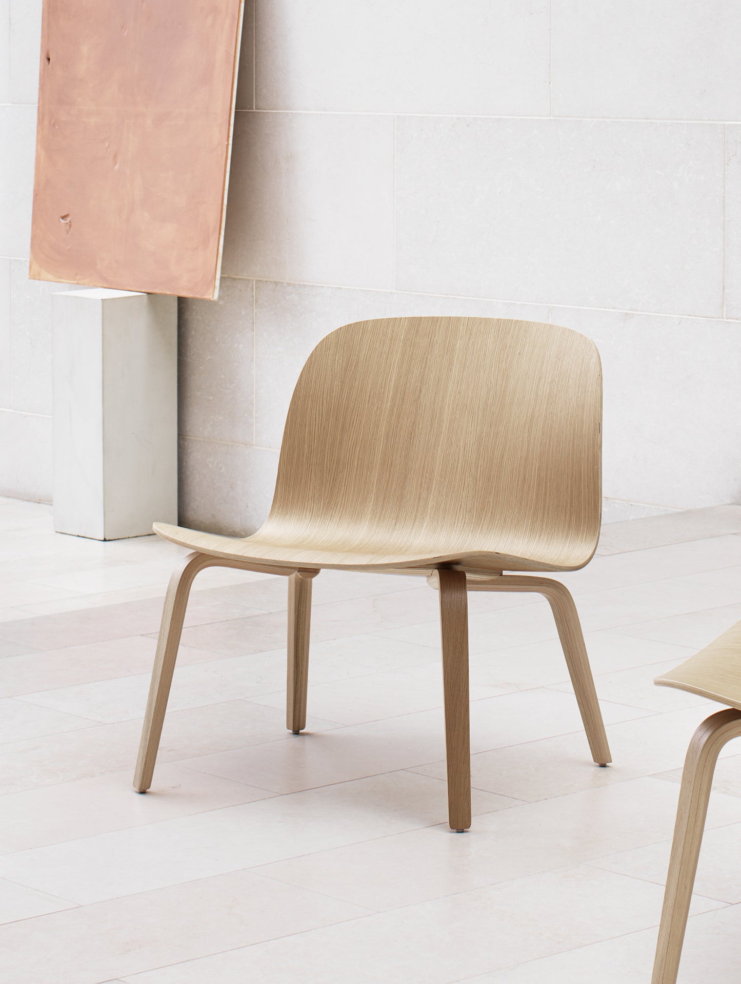Visu Lounge Chair by Muuto - Natural Oak