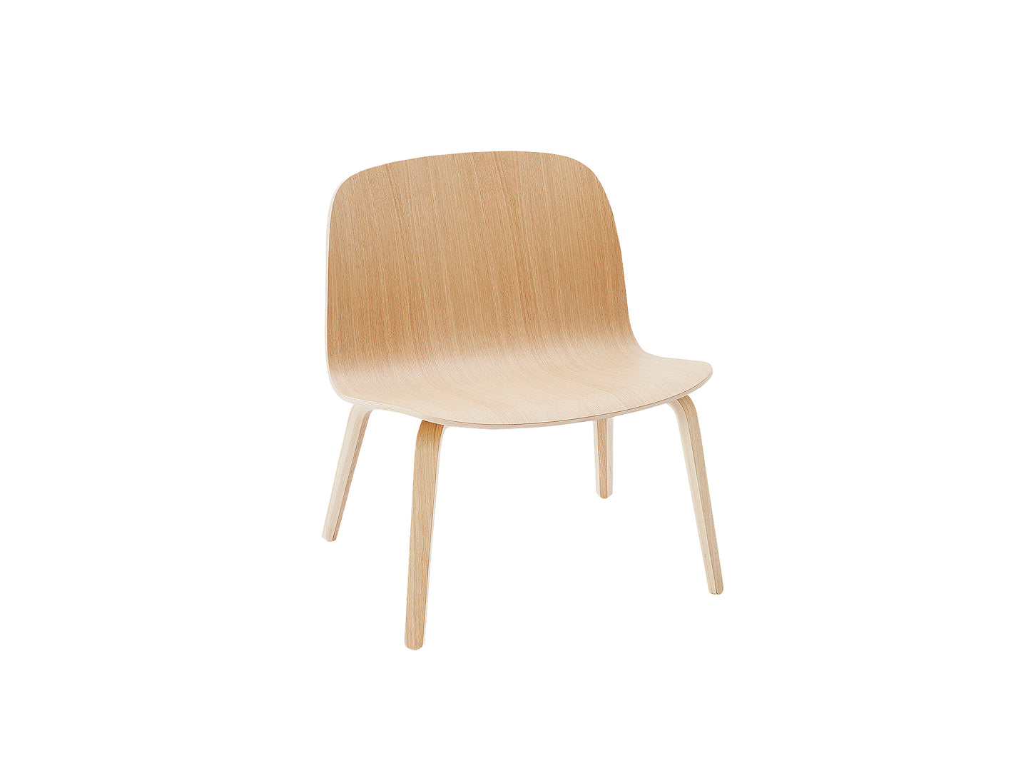 Visu Lounge Chair by Muuto - Natural Oak