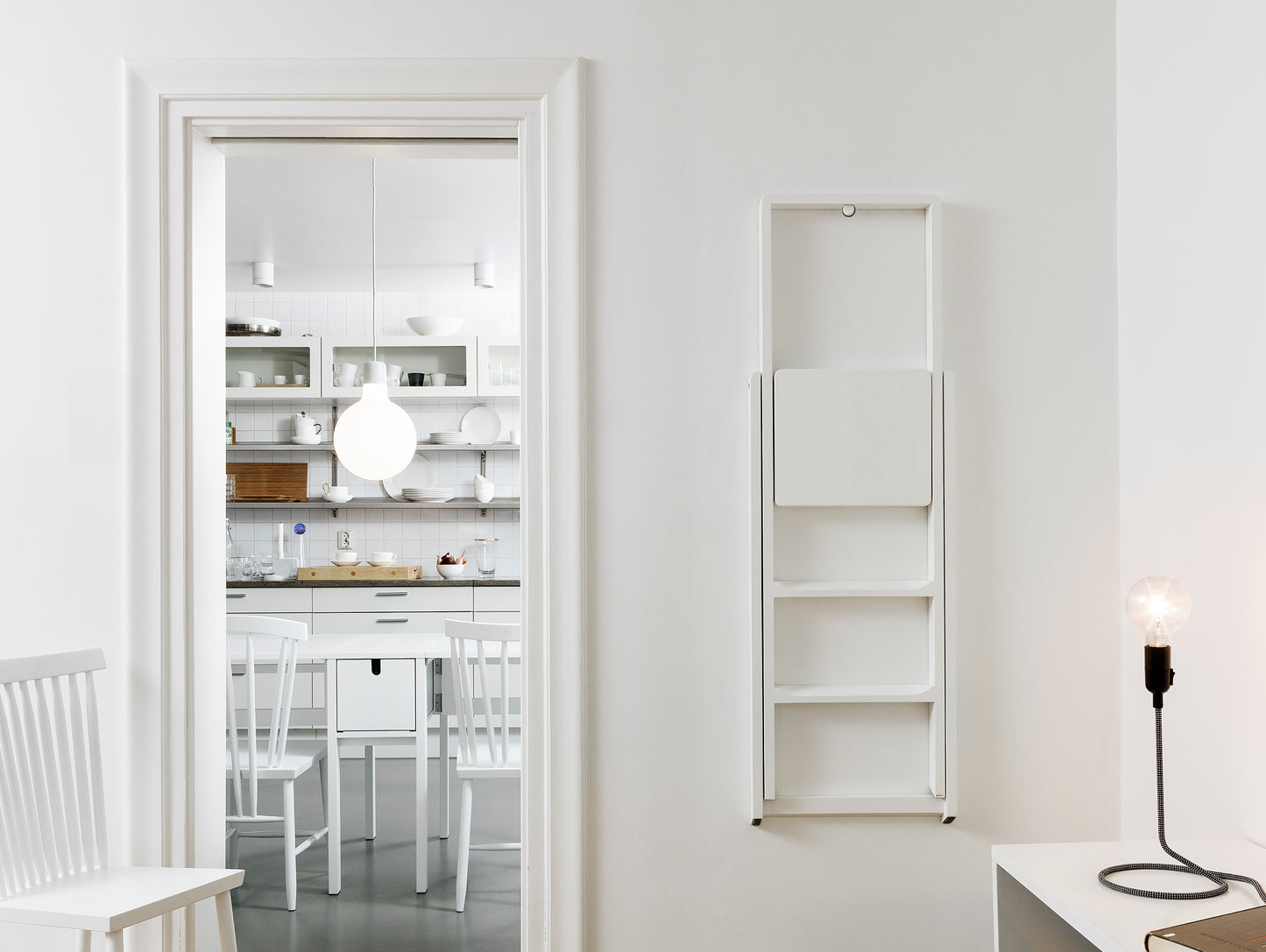 White Step Ladder by Design House Stockholm