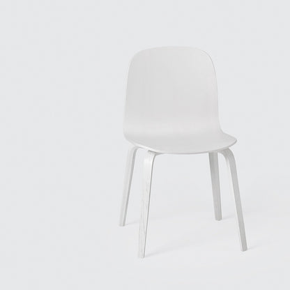 Visu Chair Wood Base by Muuto  - White Ash