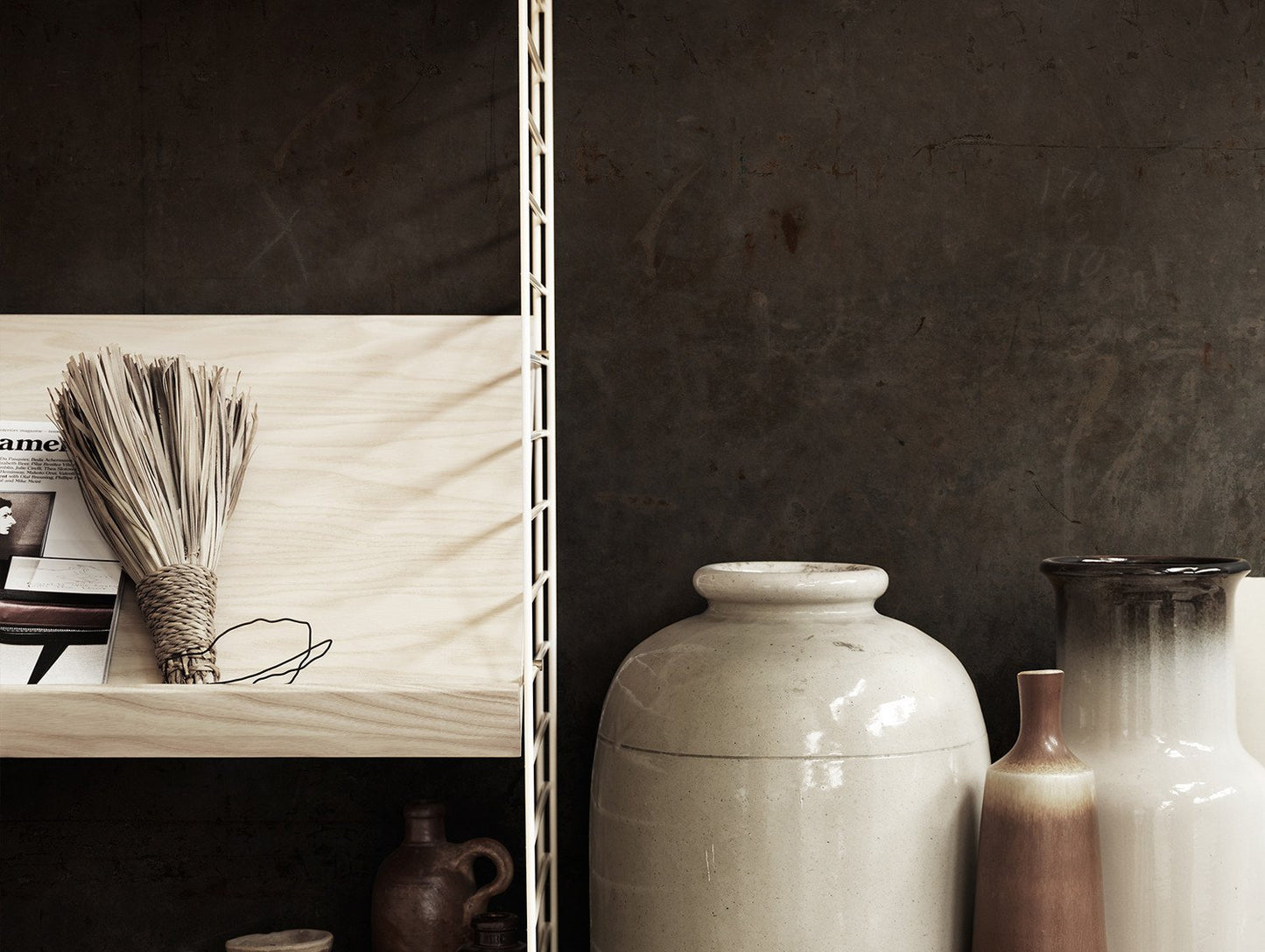 String System Magazine Shelf