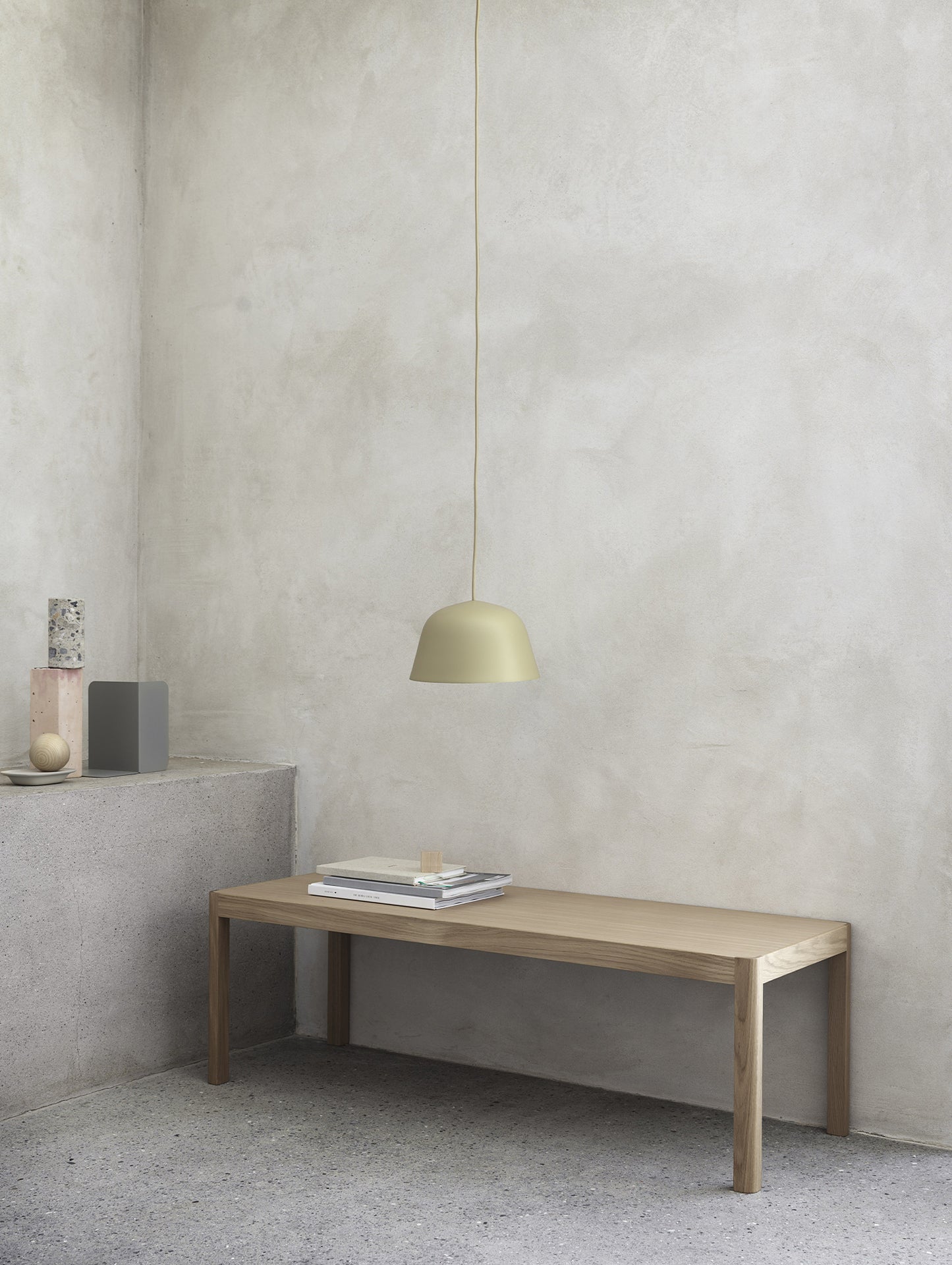 Workshop Coffee Table by Muuto - 120 x 43 cm / Lacquered Oak