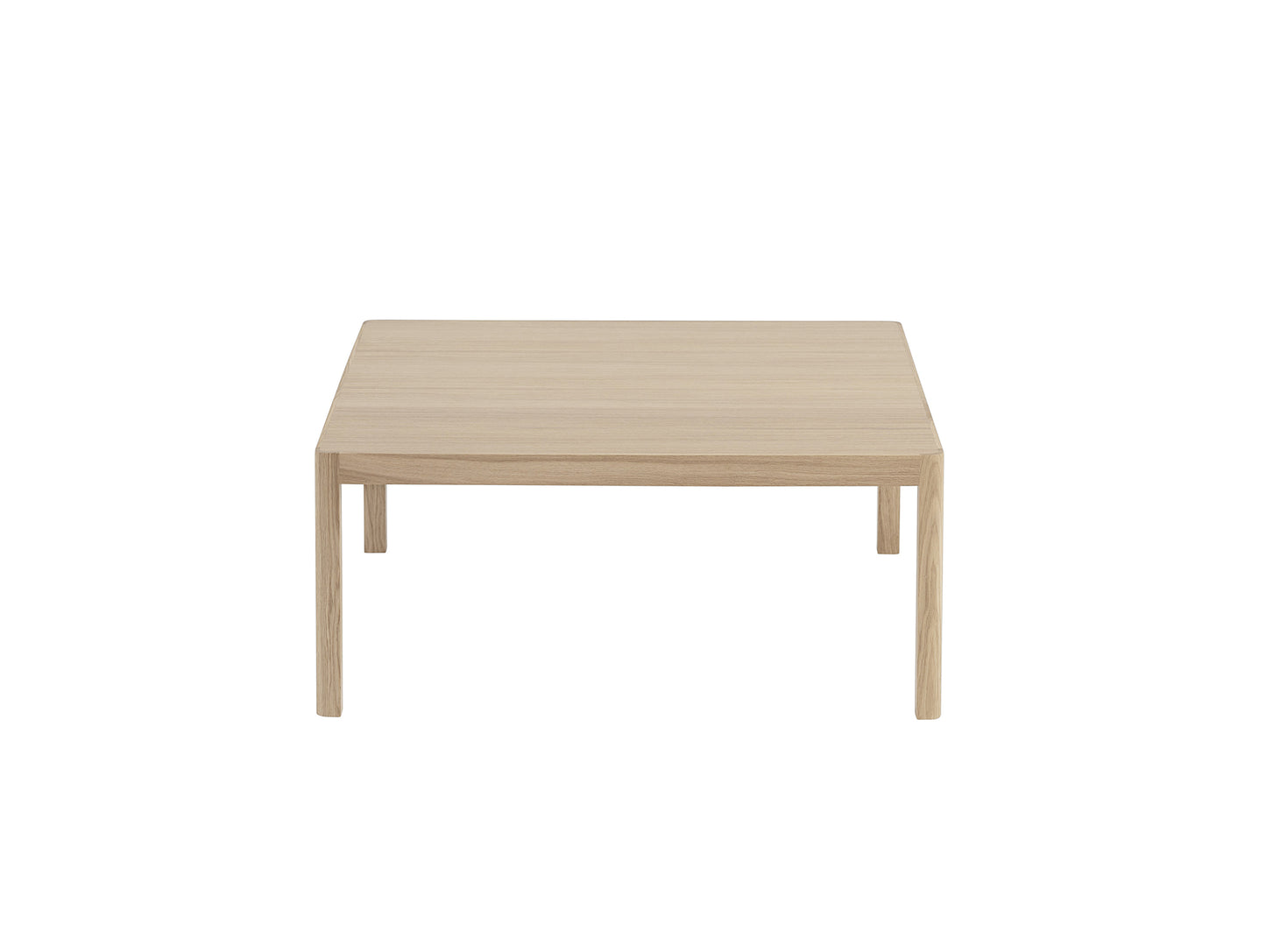 Workshop Coffee Table by Muuto - 86 x 86 cm / Lacquered Oak