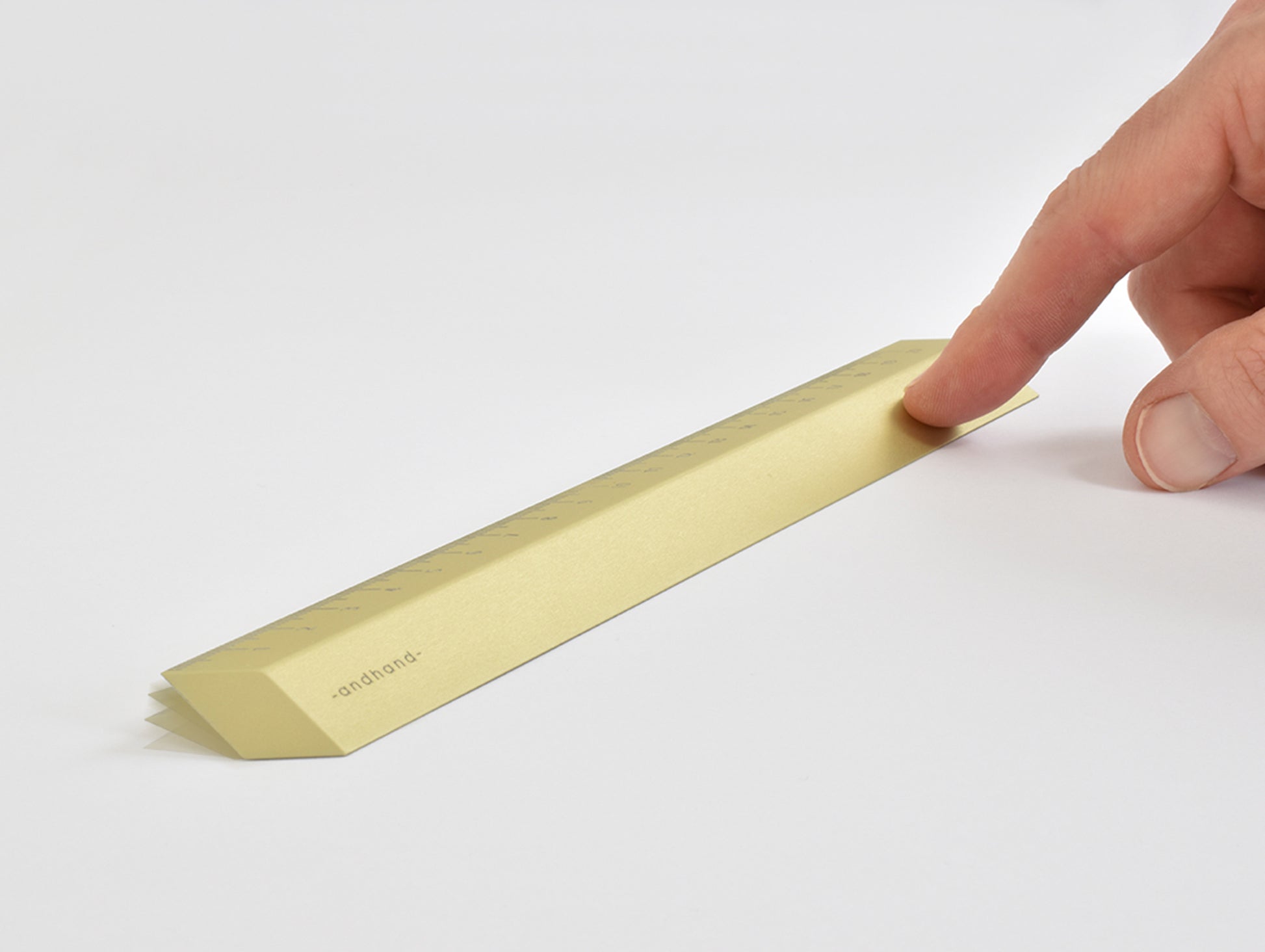 Illusion Ruler by Andhand - Gold Lustre