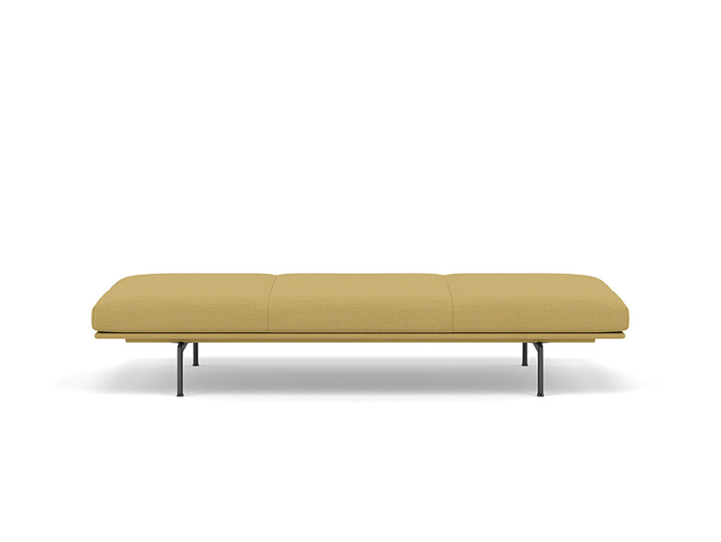 Outline Daybed - Black Aluminium Base / hallingdal 407
