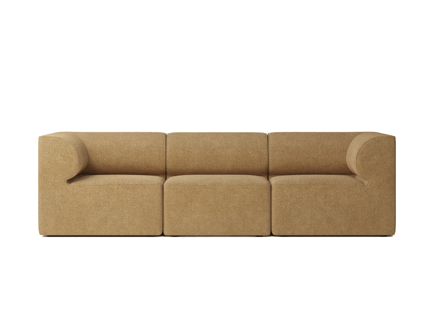 Eave 3-Seater Modular Sofa 86 by Menu - uk boucle 05 gold