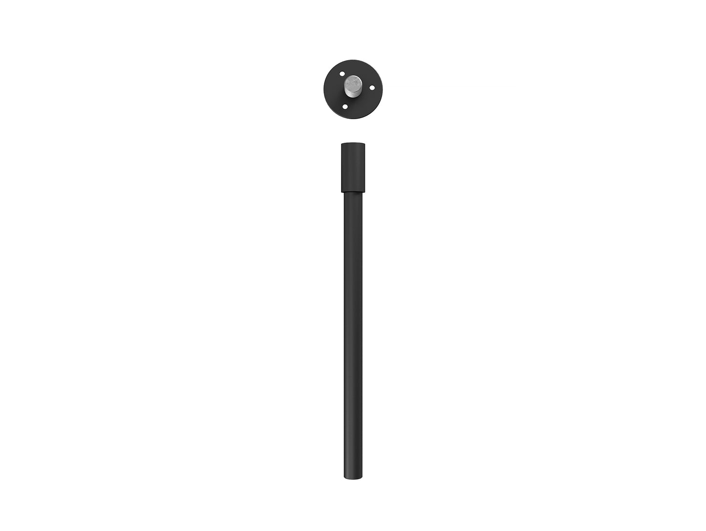 Moebe Shelving - Ceiling Fixing Set - Black