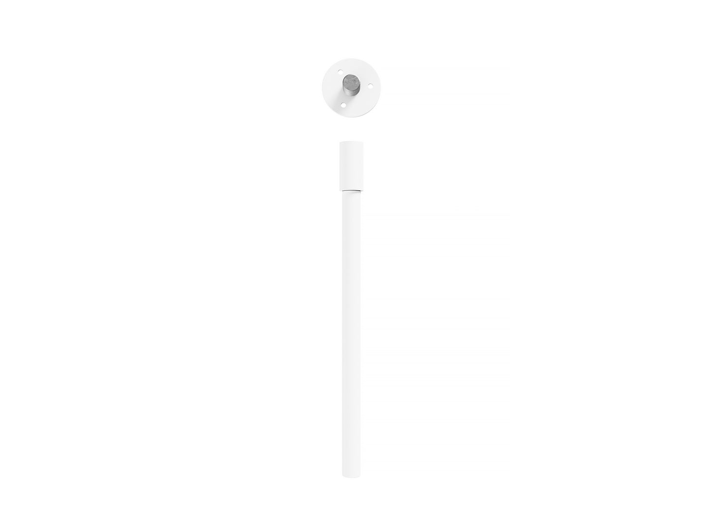 Moebe Shelving - Ceiling Fixing Set - White
