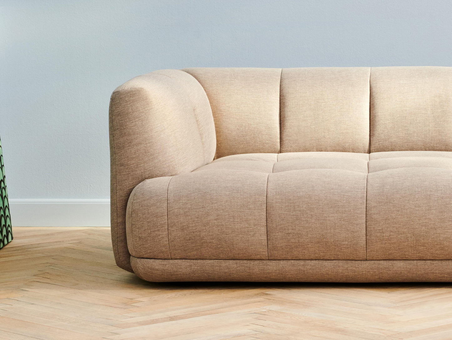 Quilton Corner Sofa by HAY - Combination 25 / Metaphor 036 Gazebo