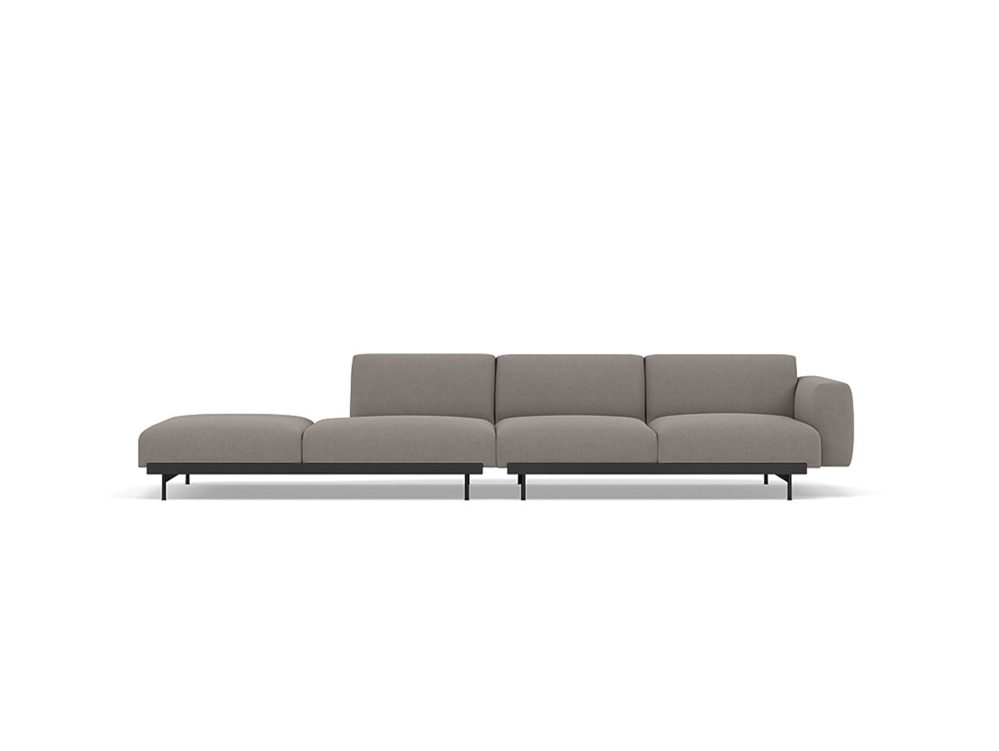 In Situ 4-Seater Modular Sofa by Muuto - Configuration 2 / Fiord 262