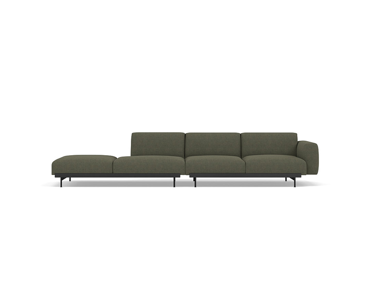In Situ 4-Seater Modular Sofa by Muuto - Configuration 2 / Fiord 961